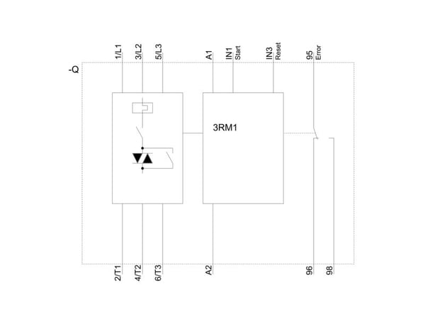Siemens Direktstarter Motorleistung bei 400 V 0.12 kW 110 V/AC 230 V/AC Nennstrom 0.5 A, 100 mm, 36 mm, 109 mm, 167 mm, 310 g, 1 styck