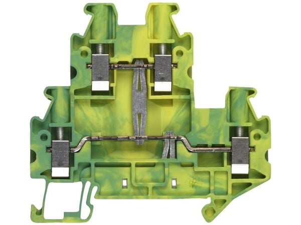 Siemens 8WH10200CG07 Double stick clamp Skruvar Grön-gul 50 st