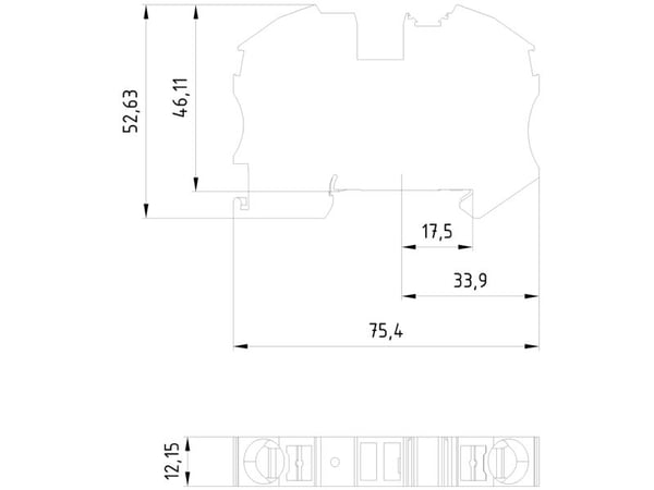 Siemens 8WH60000CK07 PE-liitin pistotulppaliitin vihreä-keltainen 50 kpl
