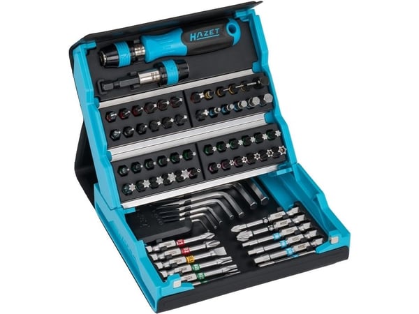 Hazet SmartCase 2200SC-1 Bitset 69-osainen Unbrako, Avaimenreikä, Phillips-avaimenreikä, Pozidriv-avaimenreikä, T-profiili Hazet SmartCase 2200SC-1 Bitset 69-osainen Unbrako, Avaimenreikä, Phillips-avaimenreikä, Pozidriv-avaimenreikä, T-profiili