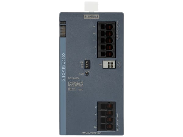 Siemens 6EP34367SB003AX0 Strømforsyning till DIN-skinne (DIN-skena) 20 A 480 W 1 x