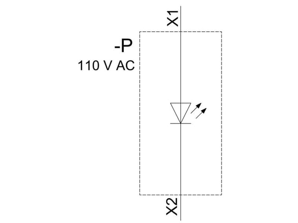 Siemens 3SU1401-2BC20-1AA0 LED-modul Rød 110 V 1 stk 1 stk