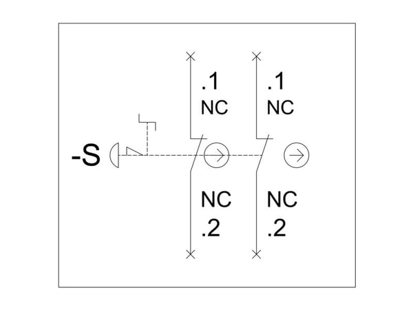 Siemens 3SU1851-0NB00-2AA2 Skåp IP66, IP67, IP69/IP69K 1 stk