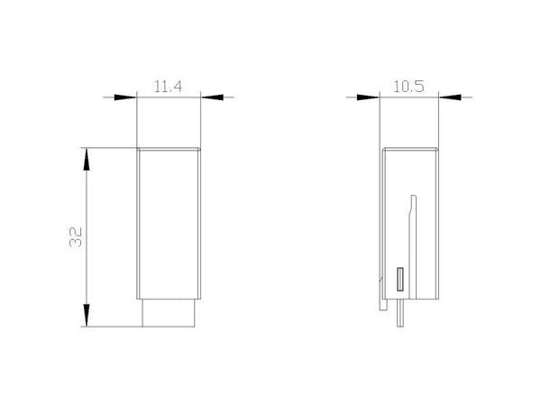 Siemens Freilauf-Diode A1 DC 6 bis 30V LZS PTMT00A0, IP00, 10,5 mm, 11 mm, 32 mm, 12 mm, 2 g