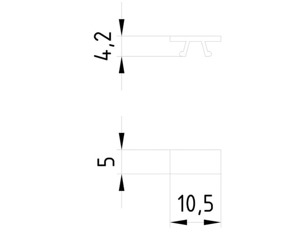 Siemens 8WH82022AA05 Skyltar Vit 960 st