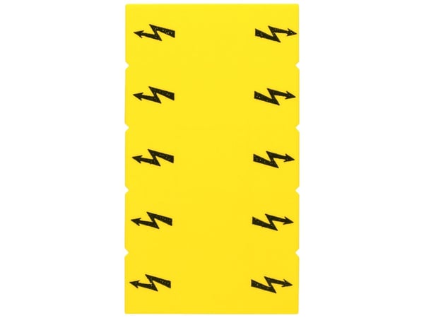 Siemens Warnschild 8WH9065-5BA06, Gul, 2 g, 50 mm, 22 mm, 4 mm