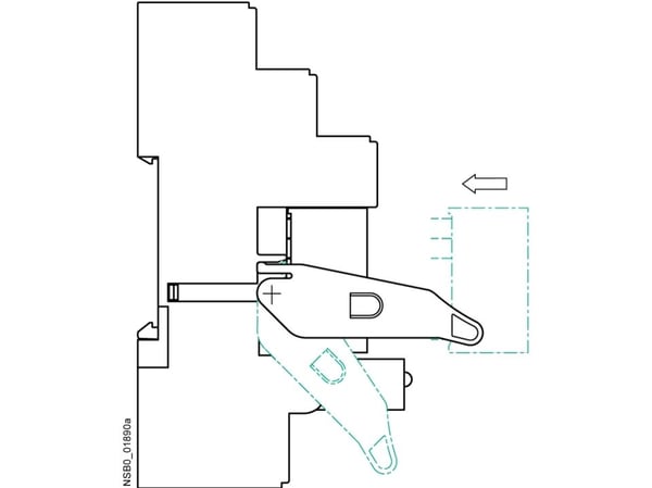 Siemens-pistokerele 1 kpl LZS RT3D4L24, IP20, 85,5 mm, 103 mm, 77,5 mm, 60 g