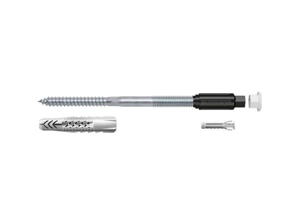 Fischer 512605, Ruuvi- ja seinäkiinnityssarja, tiili, betoni, 1,2 cm, 26 cm, 20 kpl, laatikko