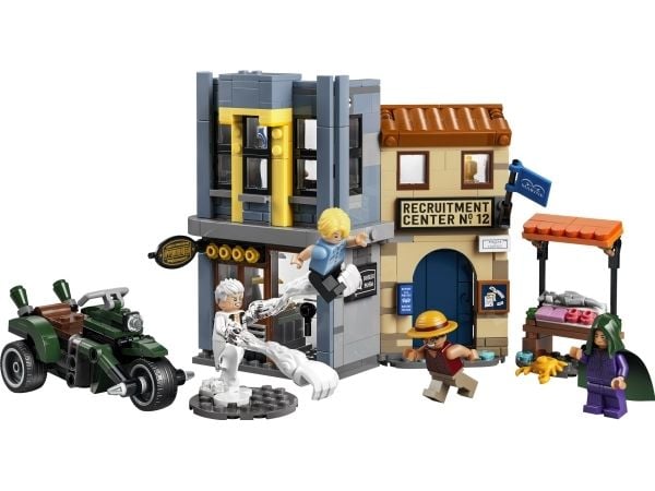 LEGO ONE PIECE 75642 Showdown with Captain Smoker
