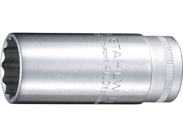 STAHLWILLE 02020008, Stikkontakt, Kromfarget, DIN EN 3709 / ASME B 107.5M, 36 g