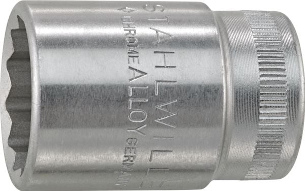 STAHLWILLE 03010025, Stikkontakt, Kromfarget, DIN EN 3709 / ASME B 107.5 M, 119 g