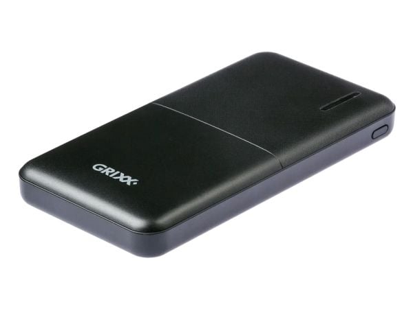 Grixx GREXTBP10B02, 10000 mAh, Litium Polymer (LiPo), Svart