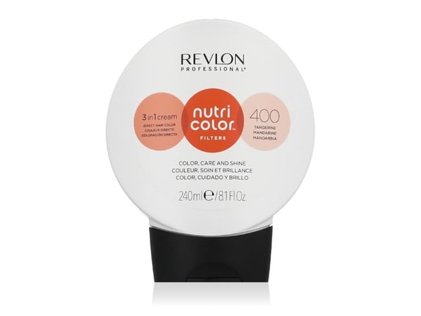 Revlon Nutri Color Mask - Hair Color Mask 240 ml - 400 Mandarin