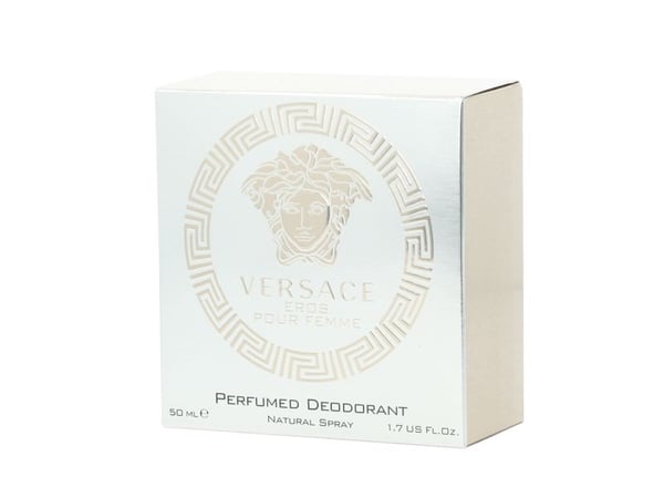 Versace Eros pour Femme Deodorantti lasissa 50 ml (nainen)