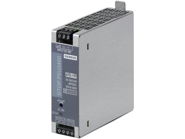 Siemens 6EP3233-0TA10-0AY0 DIN-kiskoon asennettava virtalähde, sisältö 1 kpl, 91 W, 32 mm, 100 mm