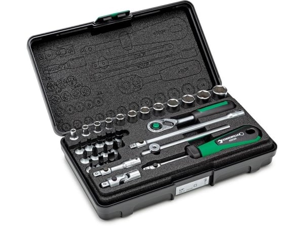 Stahlwille 40/24/6QR KN Hylsysarja 1/4 (6,3 mm) 96011182
