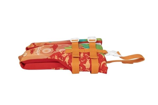 Bestway 90146, Orange, Rød, Svømmevest, Barn, Ethvert køn, 3 År, Skum, Polyester