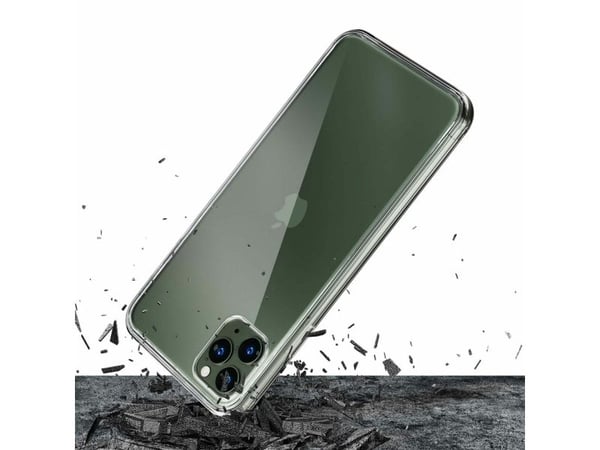 Etui 3MK gjennomsiktig bakdeksel, Apple, iPhone XI Pro Max, TPU, gjennomsiktig