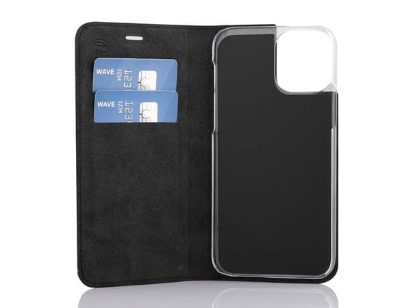Wave -BC-AP-IP12P-BK, Folio, Apple, iPhone 12 Pro/iPhone 12, 15,5 cm (6.1"), Svart