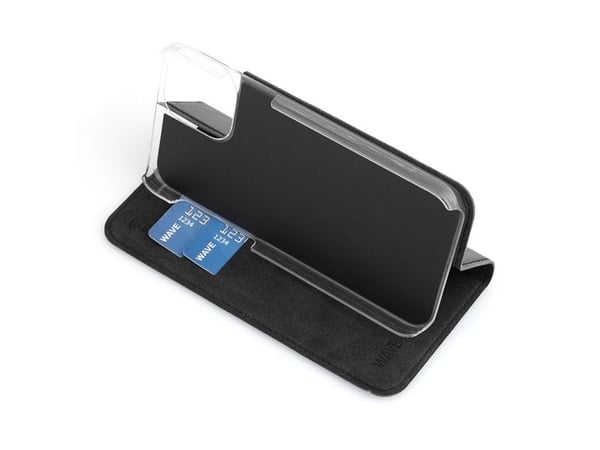 Wave -BC-AP-IP12P-BK, Folio, Apple, iPhone 12 Pro/iPhone 12, 15,5 cm (6.1"), Svart