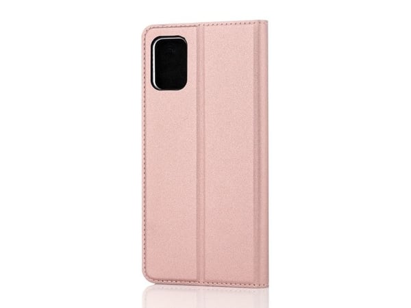 Wave BookCase beskyttelsesdeksel, Samsung Galaxy A51, Rose gull