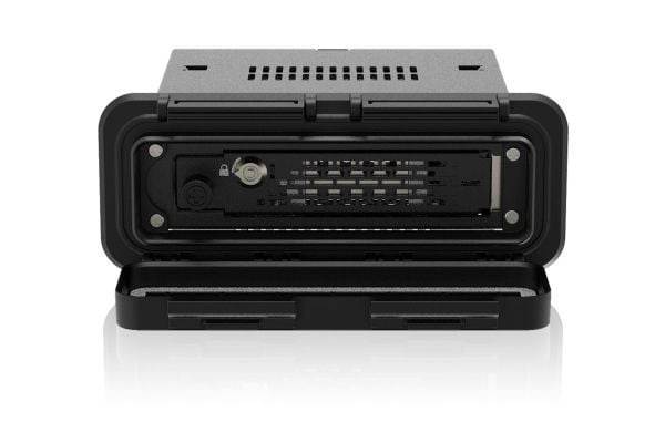 ICY DOCK irrotettava runko 1x2.5''SATA/ SAS/ATA HDD/SSD Dual-Lock f. 3.5''Bay