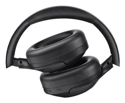 QCY H3 Lite, Ledning & Trådløs, Samtaler/musikk, Hodesett, Svart