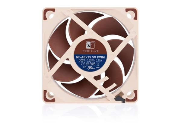 Noctua NF-A6X15 5V PWM - Kabinettvifte - 60 mm