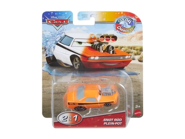Disney Pixar Cars Disney and Pixar Cars Color Changers Snot Rod Tuner, Bil, 3 År, Metall, Plast, Multifärg