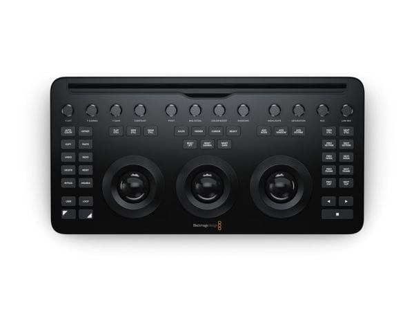 Blackmagic Design DaVinci Resolve Micro Color Panel (DE), USB, Musta, Nappi, Jog dial, Trackball, 363,9 mm, 182,3 mm, 48 mm