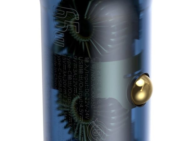 Baseus CCKX-C0A, Automaattinen, sikarin sytytin, 20 V, musta, sininen