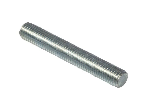 Fischer 544593, M6, Stål, Fullt gjenget stang, Galvanisert, DIN EN ISO 898-1, 80 mm