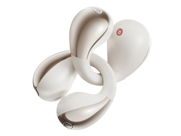 QCY Crossky C30, trådlös, samtal/musik, headset, vit