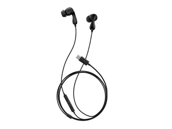 Baseus Encok CZ20, Koblet med ledninger (ikke trådløs), Samtaler/musikk, 20 - 40000 Hz, Hodesett, Sort