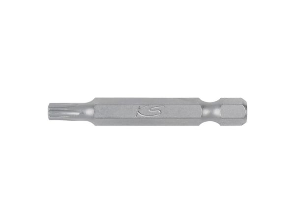 KS Tools 911.2720, Torx, T8, Nickel, DIN 3126, ISO 1173 - E 6,3, 50 mm, 60 g