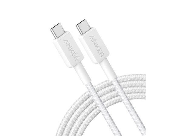 Anker 322 - USB-kabel - USB (hane) till USB-C (hane) - 5 V - 3 A - 1.83 m - vit