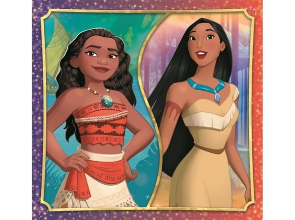Clementoni Puzzle SuperColor Disney Princess 3x48 biter (25064)