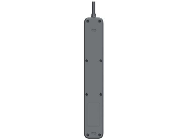 Tracer Power Line+ 1,5 m 4-korttipaikkainen USB PD18W grafiittinen