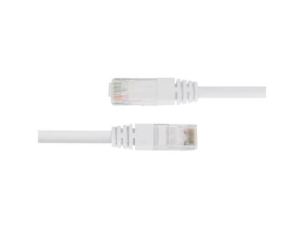 Nettverkskabel DELTACO U/UTP Cat6, 15 m, hvit / TP-615V-K / 00210005
