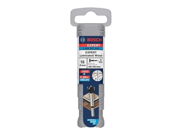 Bosch Expert 2 608 901 852, Drill, Forstner-bor, Høyrehåndsrotasjon, 2,6 cm, 90 mm, Laminert Panel