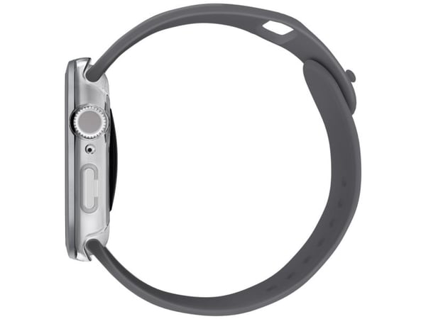 Deklas UNIQ Voute skyddsglas för Apple Watch Series 10 / 11 46 mm - silver