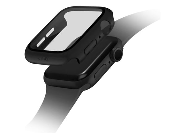 UNIQ Nautic-deksel til Apple Watch 46 mm – svart