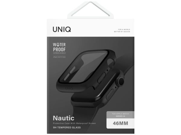 UNIQ Nautic-skal för Apple Watch 46 mm – svart