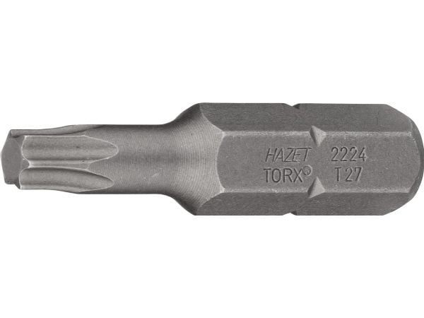 Hazet 2224-T27 Torx-kärki T 27 Laatuteräs C 8 1 kpl 1 kpl