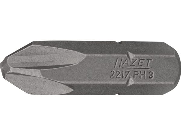 Hazet 2217-PH3 2217-PH3 Kryssskjærbit PH 3 Kvalitetsstål C 8 1 stk Hazet 2217-PH3 2217-PH3 Kryssskjærbit PH 3 Kvalitetsstål C 8 1 stk