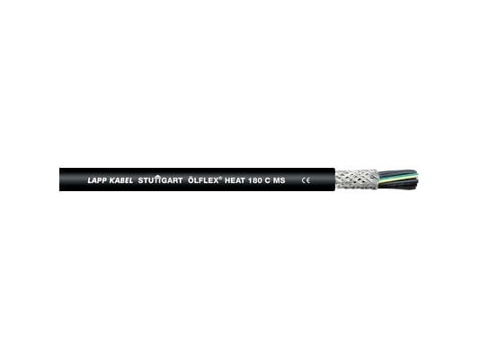LAPP ÖLFLEX® HEAT 180 C MS Högtemperaturkabel 4 G 1,5 mm² Svart 46718/100 100 m