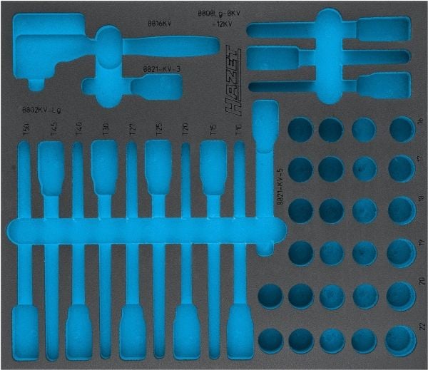 HAZET 163-545L, Sort