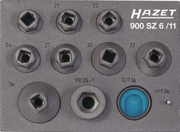 HAZET 900SZ6/11, 11 stykker