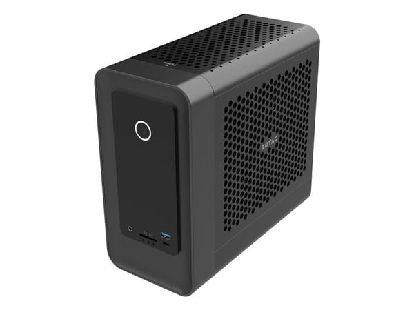 ZOTAC ZBOX MAGNUS ONE EU27507TC - Barebone - mini-PC 1 x Core Ultra 7 265 / upp till 5.3 GHz - RAM 0 GB - GeForce RTX 5070 Ti - Gigabit Ethernet, 5...
