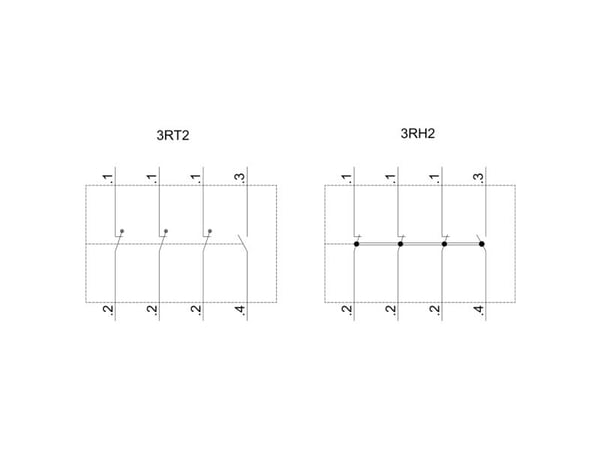 Siemens 3RH2911-2HA13 extrabrytare 1 st